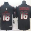Nike 49ers 16 Joe Montana Black Arch Smoke Vapor Untouchable Limited Jersey