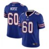 Men’s Buffalo Bills #60 Mitch Morse Stitched Vapor Untouchable Limited Blue Jersey