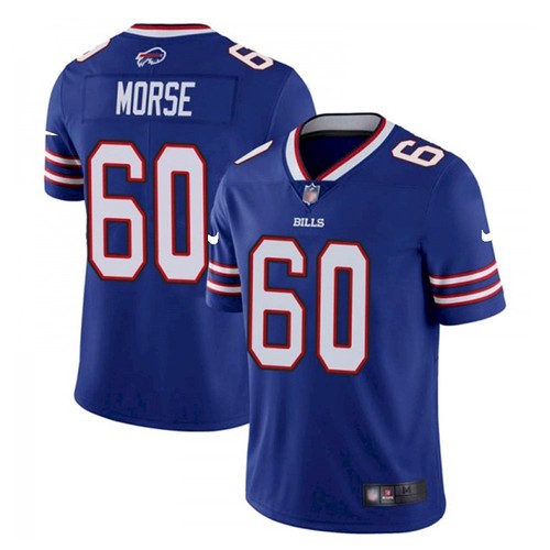 Men’s Buffalo Bills #60 Mitch Morse Stitched Vapor Untouchable Limited Blue Jersey