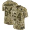 Men’s Las Vegas Raiders #64 Richie Incognito Limited Camo 2018 Salute to Service Jersey