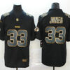 Men’s Green Bay Packers #33 Aaron Jones Black Gold 2019 Vapor Untouchable Stitched NFL Nike Limited Jersey