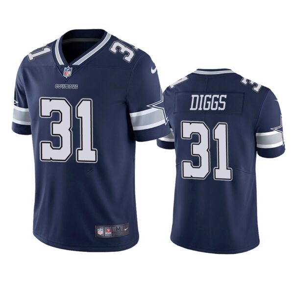 Men’s Dallas Cowboys #31 Trevon Diggs Navy Vapor Untouchable Limited Jersey