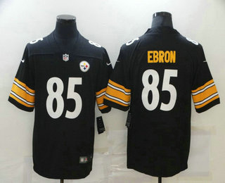 Men’s Pittsburgh Steelers #85Eric Ebron Black 2017 Vapor Untouchable Stitched NFL Nike Limited Jersey