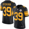 Steelers #39 Minkah Fitzpatrick Black Men’s Stitched Football Limited Rush Jersey