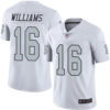 Nike Raiders #16 Tyrell Williams White Men’s Stitched NFL Limited Rush Jersey