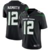 Men’s New York Jets #12 Joe Namath Black 2019 Vapor Untouchable Limited Stitched Jersey