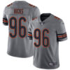 Nike Chicago Bears Men’s #96 Akiem Hicks Silver Inverted Legend Limited Jersey