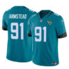 Men’s Jacksonville Jaguars #91 Arik Armstead Teal 2024 F.U.S.E Vapor Untouchable Limited Football Stitched Jersey