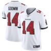 Men’s Nike Tampa Bay Buccaneers#14 Chris Godwin White Vapor Limited Jersey