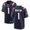 Men’s New England Patriots #1 Cam Newton Navy Blue 2020 NEW Vapor Untouchable Stitched NFL Nike Limited Jersey