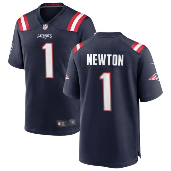 Men’s New England Patriots #1 Cam Newton Navy Blue 2020 NEW Vapor Untouchable Stitched NFL Nike Limited Jersey