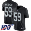 Nike Raiders #59 Tahir Whitehead Black Team Color Men’s Stitched NFL 100th Season Vapor Limited Jersey