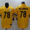 Men’s Pittsburgh Steelers #78 Alejandro Villanueva Gold 2019 Inverted Legend Stitched NFL Nike Limited Jersey