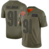 Nike Bears #91 Eddie Goldman Camo Men’s Stitched NFL Limited 2019 Salute To Service Jersey