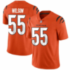 Men’s Orange Cincinnati Bengals #55 Logan Wilson 2021 New Vapor Untouchable Limited Stitched Jersey