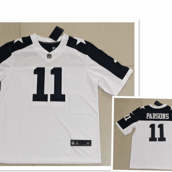 Men’s Dallas Cowboys #11 Micah Parsons White Thanksgiving Vapor Untouchable Stitched NFL Nike Limited Jersey