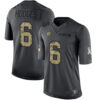Nike Steelers #6 Devlin Hodges Black Men’s Stitched NFL Limited 2016 Salute to Service Jersey