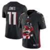 Men’s Atlanta Falcons #11 Julio Jones Black Player Portrait Edition 2020 Vapor Untouchable Stitched NFL Nike Limited Jersey