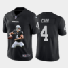 Men’s Las Vegas Raiders #4 Derek Carr Black Player Portrait Edition 2020 Vapor Untouchable Stitched NFL Nike Limited Jersey