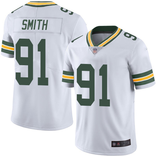 Packers #91 Preston Smith White Men’s Stitched Football Vapor Untouchable Limited Jersey