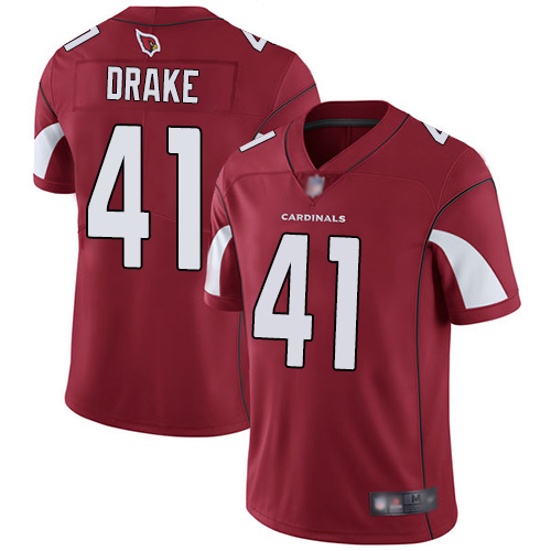 Cardinals #41 Kenyan Drake Red Team Color Men’s Stitched Football Vapor Untouchable Limited Jersey