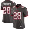 Men’s Tampa Bay Buccaneers #28 Leonard Fournette New Grey Vapor Untouchable Limited Stitched Jersey