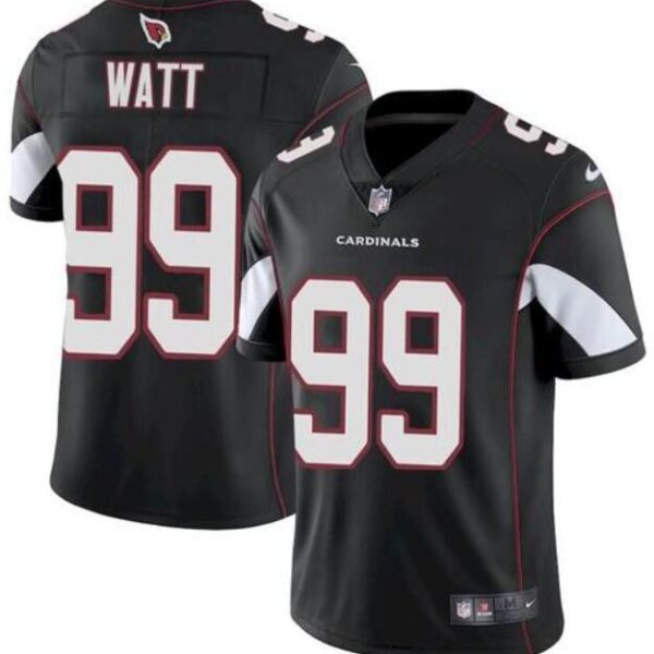 Men’s Arizona Cardinals #99 J. J. Watt Black 2021 Vapor Untouchable Stitched NFL Nike Limited Jersey