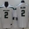 Men’s New York Jets #2 Zach Wilson White 2021 Vapor Untouchable Stitched NFL Nike Limited Jersey