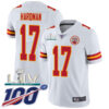 Nike Chiefs #17 Mecole Hardman White Super Bowl LIV 2020 Men’s Stitched NFL 100th Season Vapor Untouchable Limited Jersey