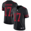 49ers #17 Emmanuel Sanders Black Alternate Men’s Stitched Football Vapor Untouchable Limited Jersey