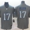 Nike Bills 17 Josh Allen Gray Camo Vapor Untouchable Limited Jersey