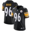 Men’s Pittsburgh Steelers #96 Isaiah Buggs Limited Black Team Color Vapor Untouchable Jersey