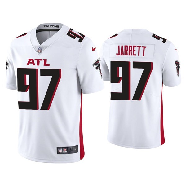 Men’s Atlanta Falcons #97 Grady Jarrett White New Vapor Untouchable Limited Nike Jersey