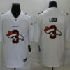 Men’s Denver Broncos #3 Drew Lock White 2020 Shadow Logo Vapor Untouchable Stitched NFL Nike Limited Jersey
