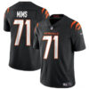 Men’s Cincinnati Bengals #71 Amarius Mims Black 2024 Draft Vapor Untouchable Limited Football Stitched Jersey