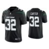 Men’s Black New York Jets #32 Michael Carter 2021 Vapor Untouchable Limited Stitched Jersey