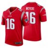 Men’s New England Patriots #16 Jakobi Meyers Inverted Legend Red Jersey