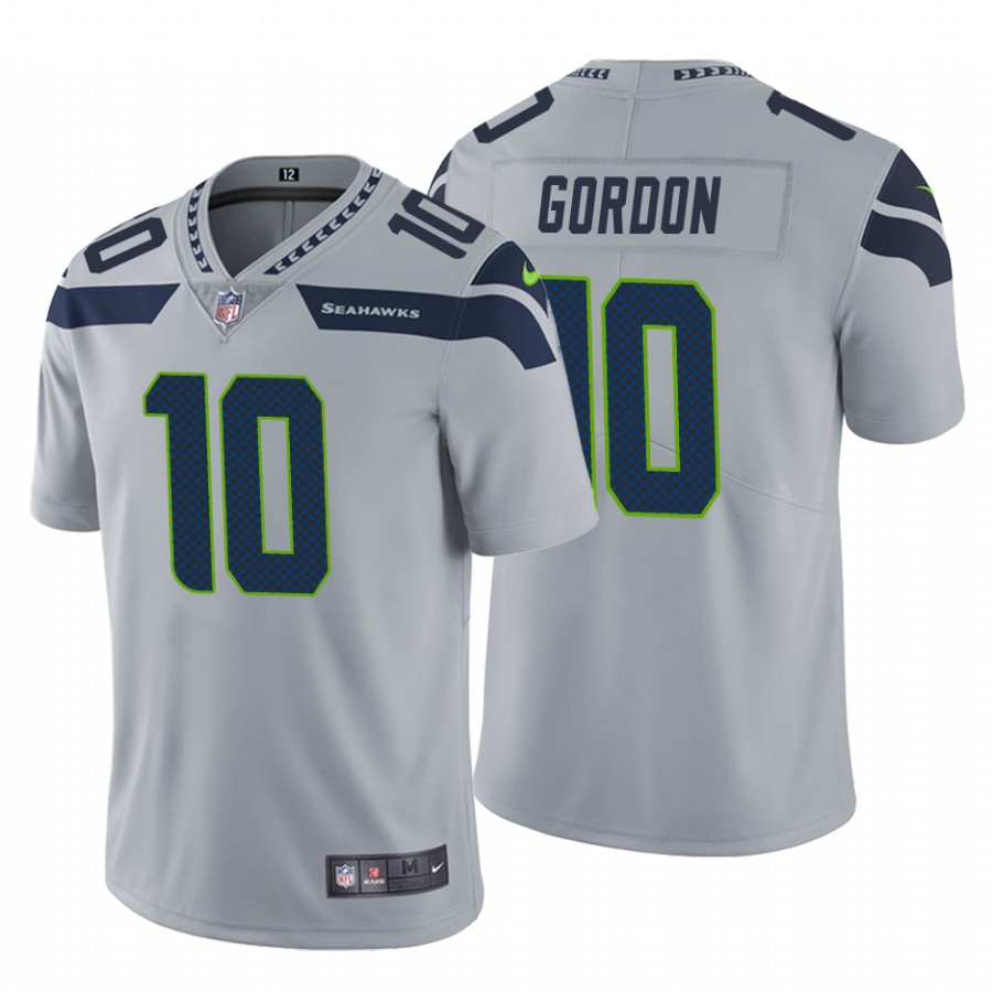 Nike Seahawks #10 Josh Gordon Gray Men’s Vapor Untouchable Limited NFL Jersey
