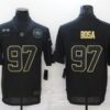 Men’s San Francisco 49ers #97 Nick Bosa Black 2020 Salute To Service Stitched NFL Nike Limited Jersey
