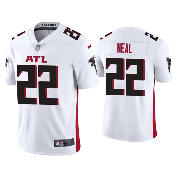Men’s Atlanta Falcons #22 Keanu Neal White New Vapor Untouchable Limited Nike Jersey