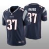 Men’s New England Patriots #37 Damien Harris Navy Vapor Limited Jersey