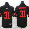 Men’s San Francisco 49ers #31 Raheem Mostert Black 2017 Vapor Untouchable Stitched NFL Nike Limited Jersey
