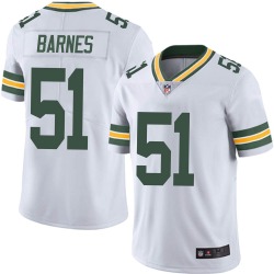 Men’s Green Bay Packers #51 Krys Barnes Limited White Vapor Untouchable Jersey