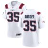 Men’s New England Patriots #35 Kyle Dugger White 2020 NEW Vapor Untouchable Stitched NFL Nike Limited