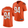 Men’s Cincinnati Bengals #94 Sam Hubbard 2021 Orange Vapor Untouchable Limited Stitched Jersey
