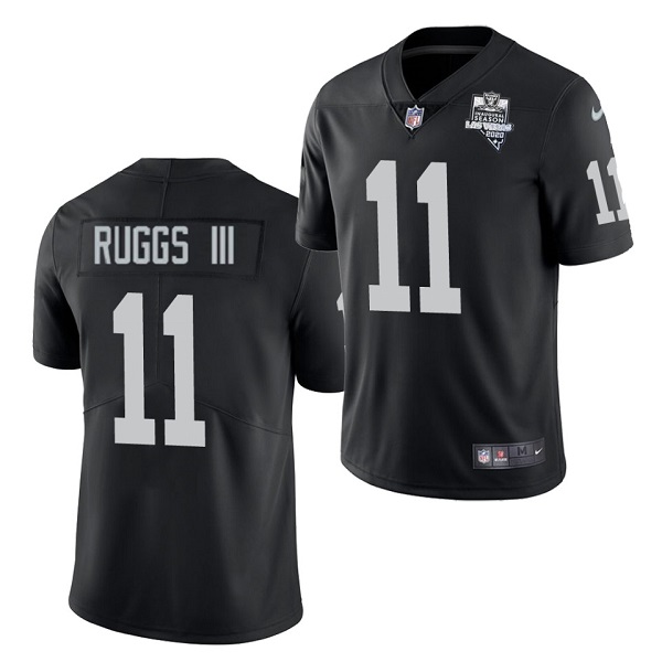 Men’s Las Vegas Raiders #11 Henry Ruggs III 2020 Black Inaugural Season Vapor Limited Stitched Jersey