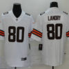 Men’s Cleveland Browns #80 Jarvis Landry White 2020 NEW Vapor Untouchable Stitched NFL Nike Limited Jersey