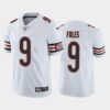 Men’s Chicago Bears #9 Nick Foles Vapor Untouchable Limited White Nike Jersey