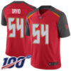 Nike Buccaneers #54 Lavonte David Red Team Color Men’s Stitched NFL 100th Season Vapor Limited Jersey
