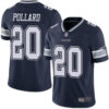 Men’s Dallas Cowboys #20 tony pollard navy blue team color stitched football vapor untouchable limited Nike jersey
